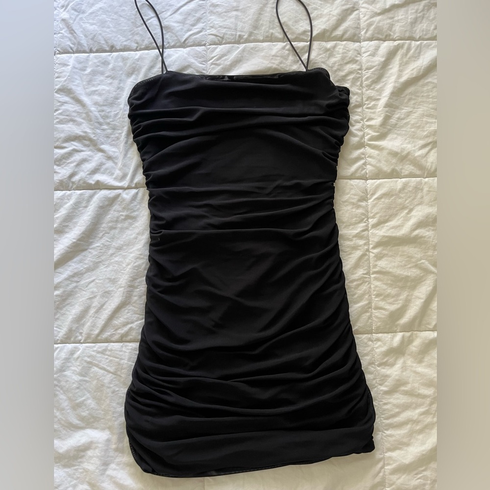 Black Mini Dress - Princess Poly - Size US 8